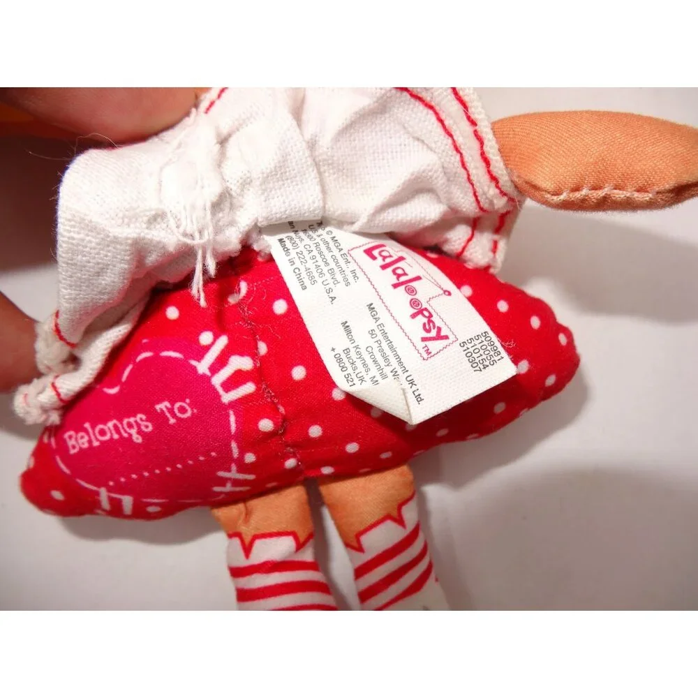 Lalaloopsy Doll Spot Splatter Splash‎ and Peanut Big Top Soft Plush Cloth
